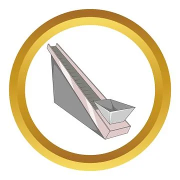 Elevator vector icon Stock Illustration