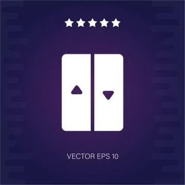 Elevator vector icon Stock Illustration