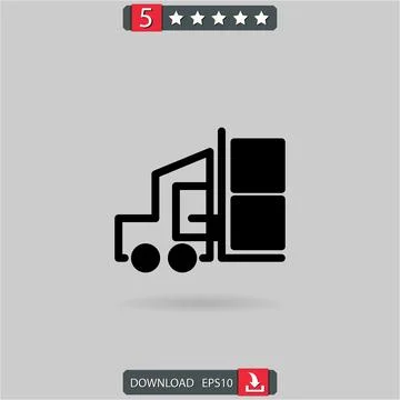 Elevator vector icon Stock Illustration