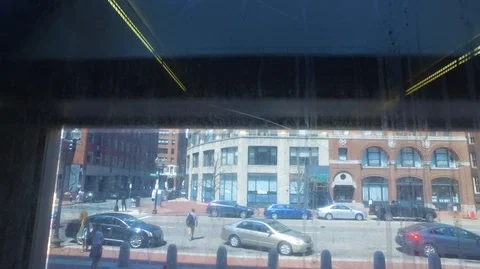 ELEVATOR VIEW - STREET BOSTON Stock Footage 104290572