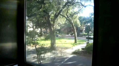 Elevator window going down Stock Footage 8909850