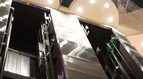 Elevator4 Video stock 9201613