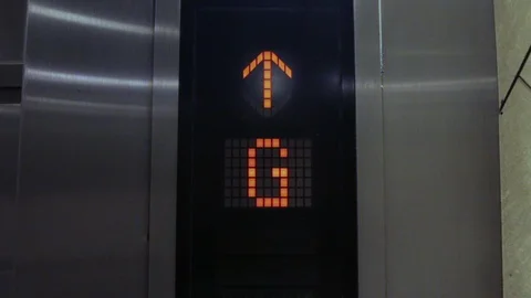 Elevator/Lift going up Stock Footage 92071785