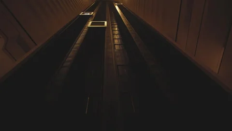 Elevators Going up and Down Stock Footage 251037442