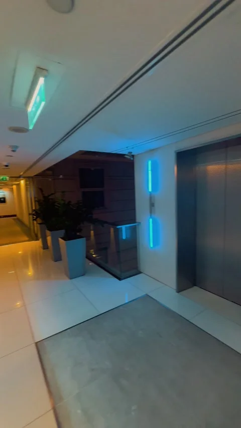 Elevators in the hotel Stock Footage 328842760