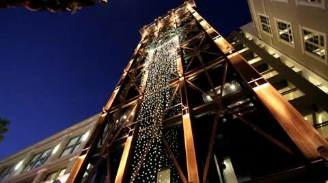 ELEVATORS RISING OUTDOORS Stock Footage 9247117