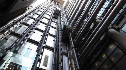Elevators timelapse Stock Footage 40485369