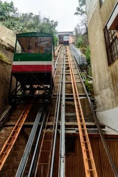 Elevators from Valparaiso Stock Photos