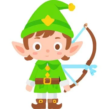 Elf Cliff Magic Myth Legend Barrier Stock-Illustration