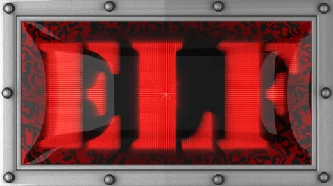 Elf on led 動画素材 8705829