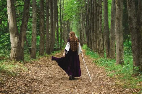 Elf maiden Stock Photos