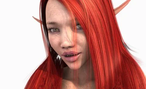 Elf princess Stock-Illustration