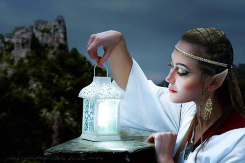 Elf princess Stock Photos