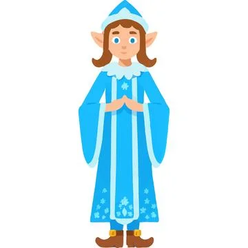 Elf Quiver Magic Myth Plane Folklore Stock-Illustration