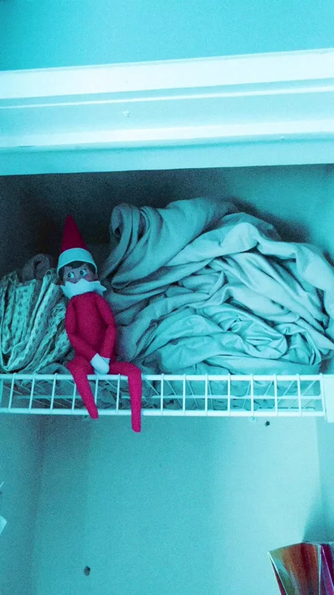 Elf on a shelf Stock Footage 279523349