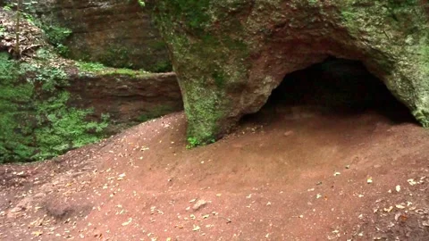 Elfengrotte at thüringer Wald in Germany Stock Footage 277253739