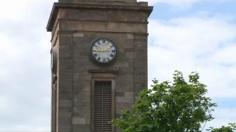 Elgin High Street Video stock 8359656