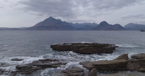 Elgol beach Video stock 107120304