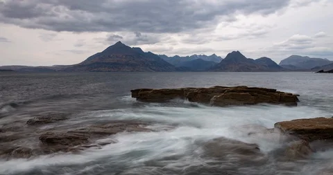 Elgol timelapse Stock Footage 107120313