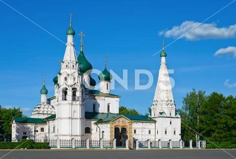 Elijah the Prophet Church. Stock Photos
