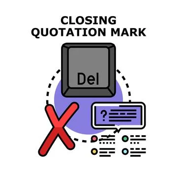 Eliminating incorrect punctuation and ensuring accurate text イラスト素材