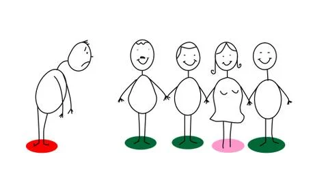 Elimination worker Stock Illustration