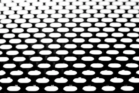 Eliptical Light Shapes Foto stock