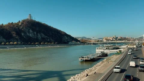 Elisabeth Bridge 2 Video stock 327132236