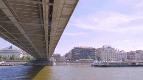 Elisabeth Bridge, Budapest Stock Footage 83766279