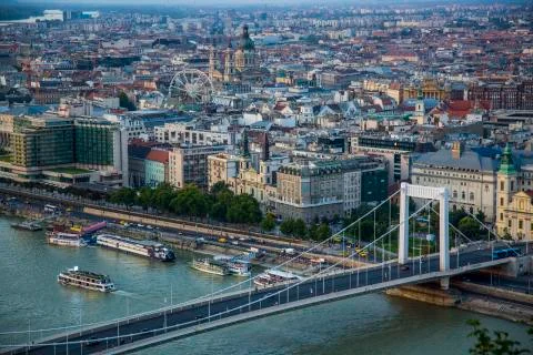 Elisabeth Bridge Stockfoto's