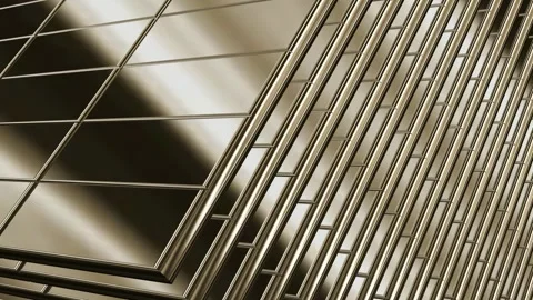 Elite Background, Platinum Bars, 3D Render, Unique Design, Exclusive Stock Footage 270347909