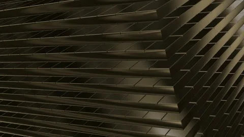 Elite Background, Platinum Tiles, Unique Design, Exclusive, 3D Render Stock Footage 270347858
