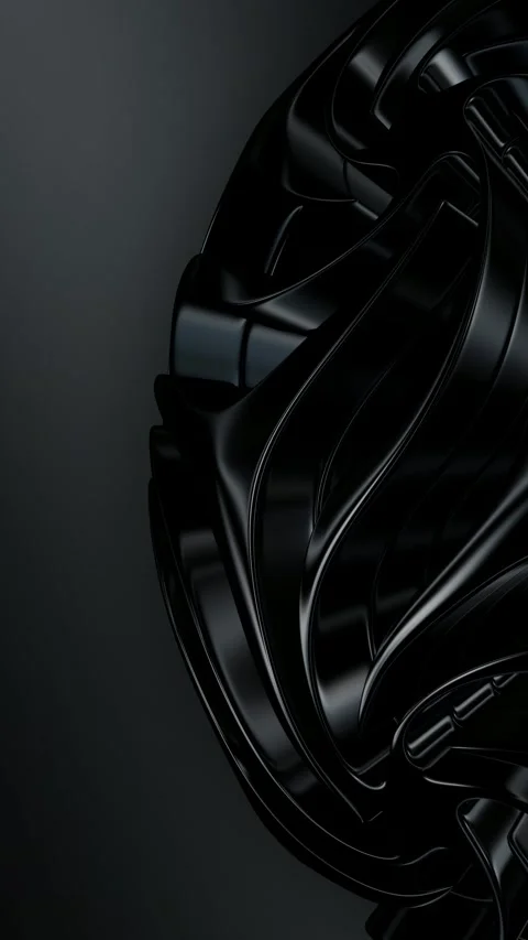 Elite Black Background, Unique Sphere, Vertical, Looped, Exclusive Stock Footage 301405381