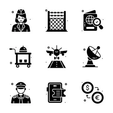 An elite collection of continuous integration, database management, and agile Ilustração Stock