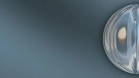 Elite Colorful Background, Exclusive, Reflection, Unique Sphere, Looped Stock Footage 304198557
