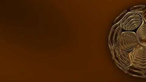 Elite Colorful Background, Exclusive, Reflection, Looped, Unique Sphere Stock Footage 304198589