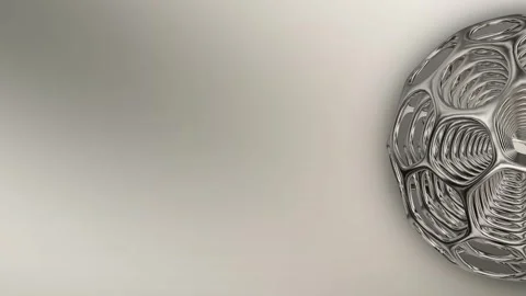 Elite Colorful Background, Reflection, Unique Sphere, Looped, Exclusive Stock Footage 304198473