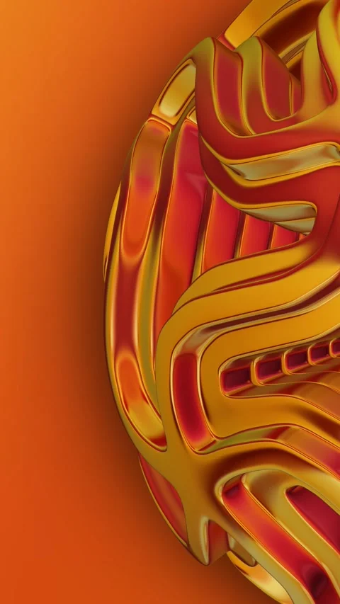 Elite Colorful Background, Unique Sphere, Exclusive, Vertical, Looped Stock Footage 301405400