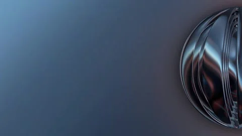 Elite Colorful Background, Unique Sphere, Reflection, Exclusive, Looped Stock Footage 304198333