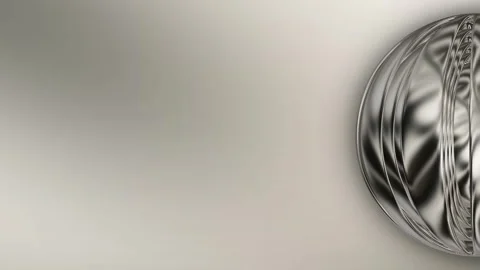 Elite Colorful Background, Unique Sphere, Exclusive, Reflection, Looped Stock Footage 304198358