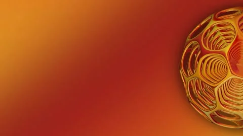 Elite Colorful Background, Unique Sphere, Looped, Reflection, Exclusive Stock Footage 304198400