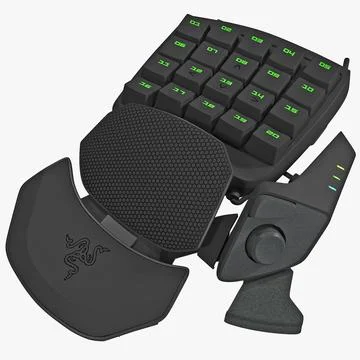 Elite Gaming Keypad Razer Orbweaver ~ 3D Model #91389142