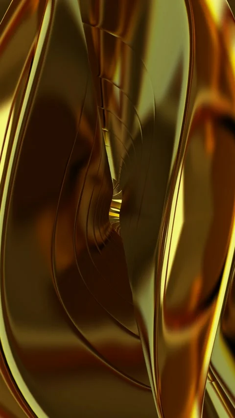 Elite Gold Background, Unique Design, Vertical, Exclusive, Looped Stock Footage 301229447