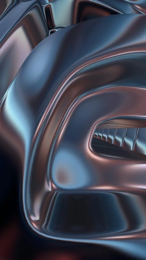 Elite Metallic Background, Unique Design, Vertical, Looped, Exclusive Stock Footage 301229240