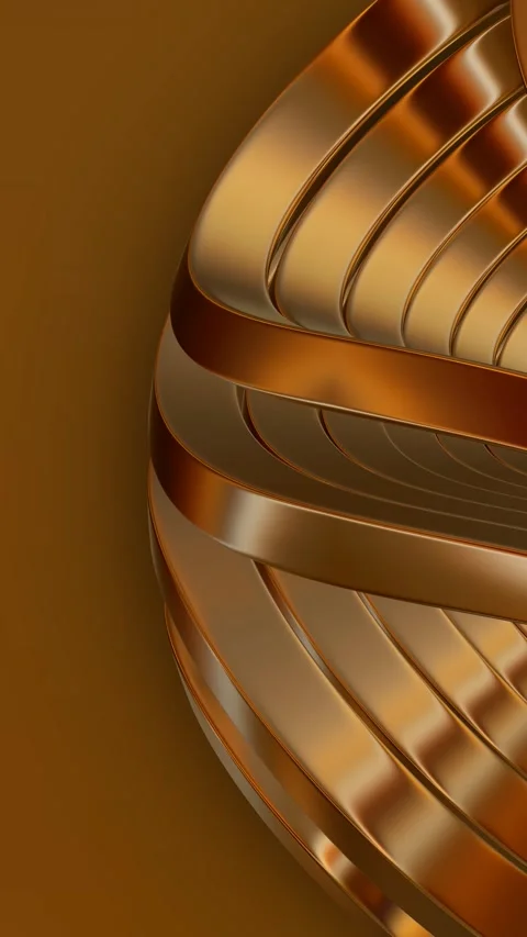 Elite Metallic Background, Vertical, Unique Sphere, Exclusive, Looped Stock Footage 301405452