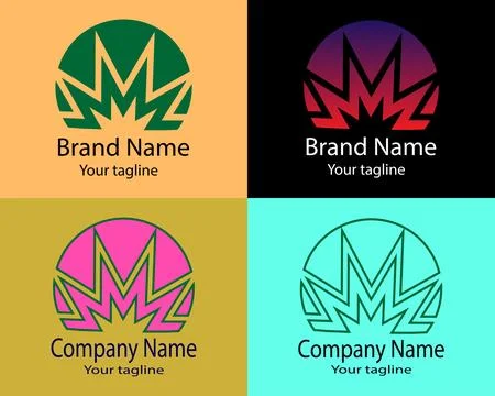 Elite progressive logo design Stock Illustration