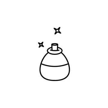 Elixir, magic icon. Element of magic for mobile concept and web apps icon. Thin Stock Illustration