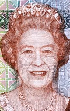 Elizabeth II Stock Illustration