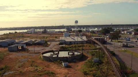 Elizabeth River Stock Footage 117431329