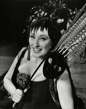 Elizabeth Spriggs Appearing In 'the Comedy Of Errors'. 스톡 사진